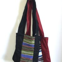 Gonam Bag Apron Center Panel is eco-friendly, made of wool and is reusable and handmade by Tibetan Buddhist nuns