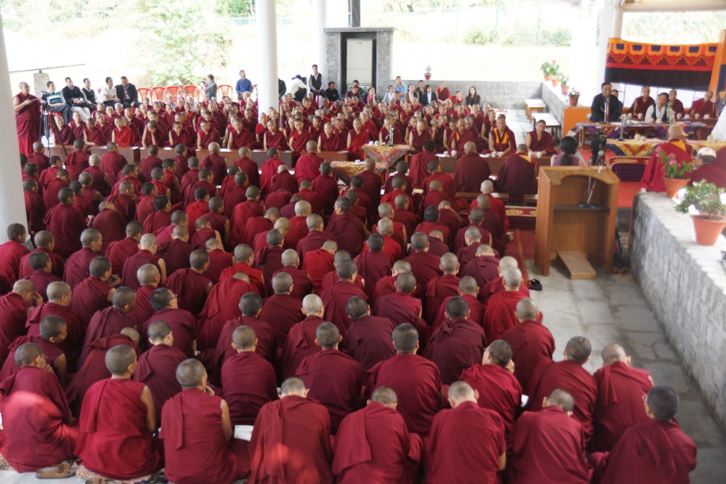 Jang Gonchoe debate by Tibetan Buddhist nuns 2013