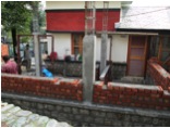 construction of kitchen at Dolma Ling Nunnery