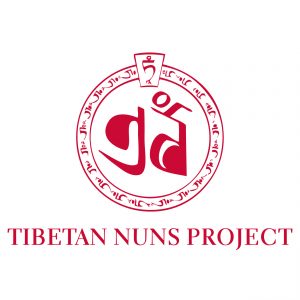 red and white logo of the Tibetan Nuns Project