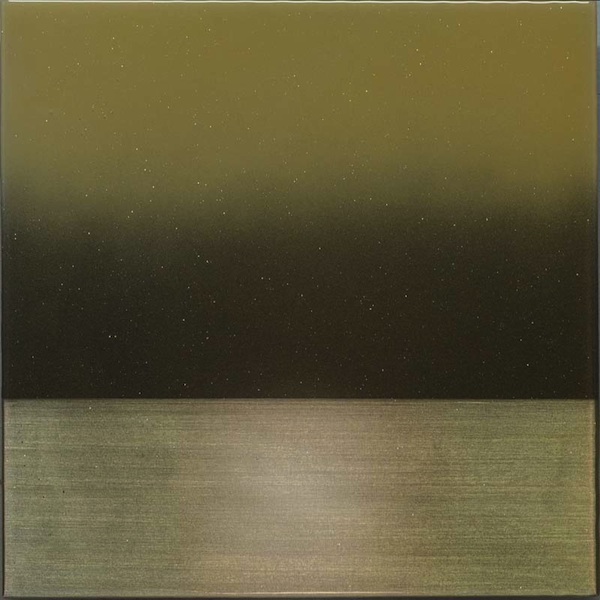 Prayer Flag Yellow by Miya Ando for the Tibetan Nuns Project