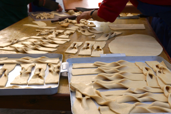 Tibetan khapse made by nuns