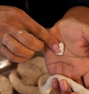dough for guthuk noodle soup YoWangdu