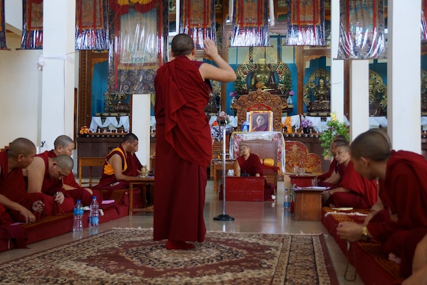 nun debating Geshema examinations