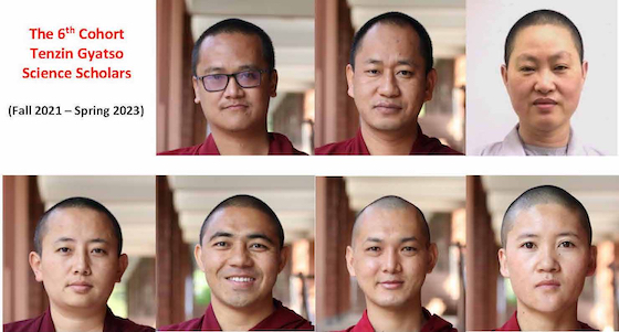 6th cohort Tenzin Gyatso Science Scholars Program