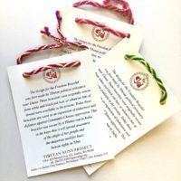Freedom bracelets-Colorful are made from yak wool yarn, woven by a Tibetan nun, worn as an expression of endurance and defiance against Communist Chinese oppression