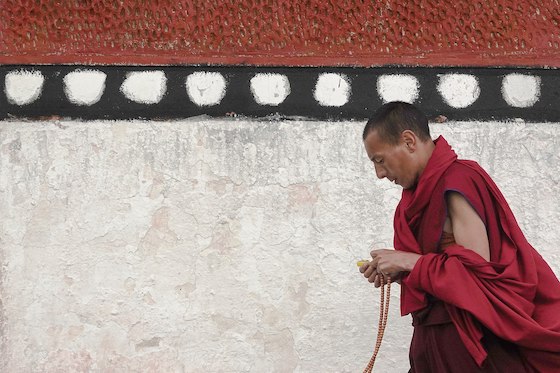 kora, circumambulation, Tibetan pilgrim