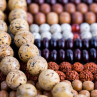 Assorted Wood & Seed Malas for prayer, meditation and chanting, blessed by Tibetan nuns