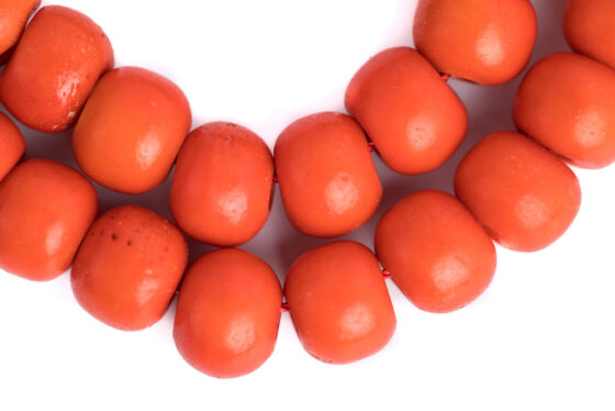 Mala Bone Red Mala Bone Red Bone made from yak bone beads for prayer, meditation, and chanting, blessed by Tibetan nuns