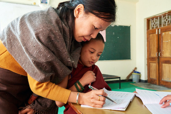 Books for Tibetan Buddhist nuns