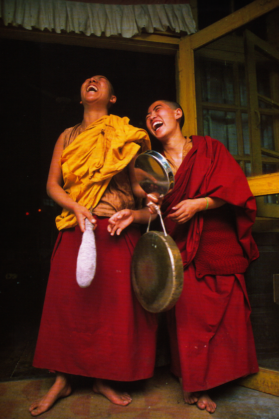 Brian Harris, Tibetan Nuns Project, laughing nuns, Tibetan Buddhist nuns, Dharamsala, Tibetan Buddhism, nunnery, Buddhist nunnery, legacy gift to Tibetan Nuns Project