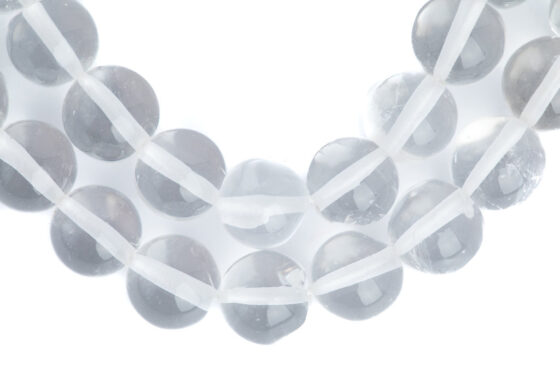 Crystal Mala Beads Crystal Mala for prayer, meditation, and chanting, blessed by Tibetan nuns