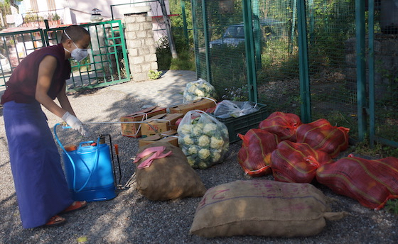 a little goes a long way, Dolma Ling Nunnery