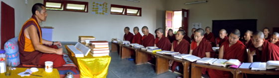 Tibetan Buddhist monk, educate and empower Tibetan Buddhist nuns