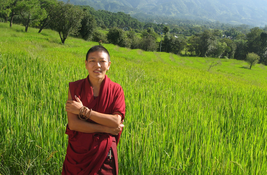 Delek Yangdron Tibetan Buddhist nun