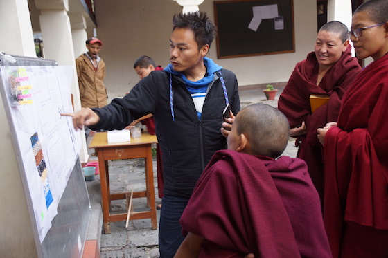 Dolma Ling Nunnery and Institute science fair 2019