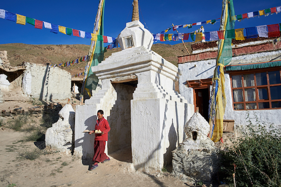 Dorjee Zong Nunnery in Zanskar by Olivier Adam