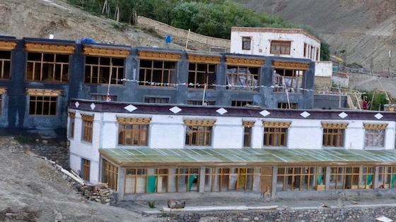 Expansion project Dorjee Zong Nunnery Zanskar summer 2021