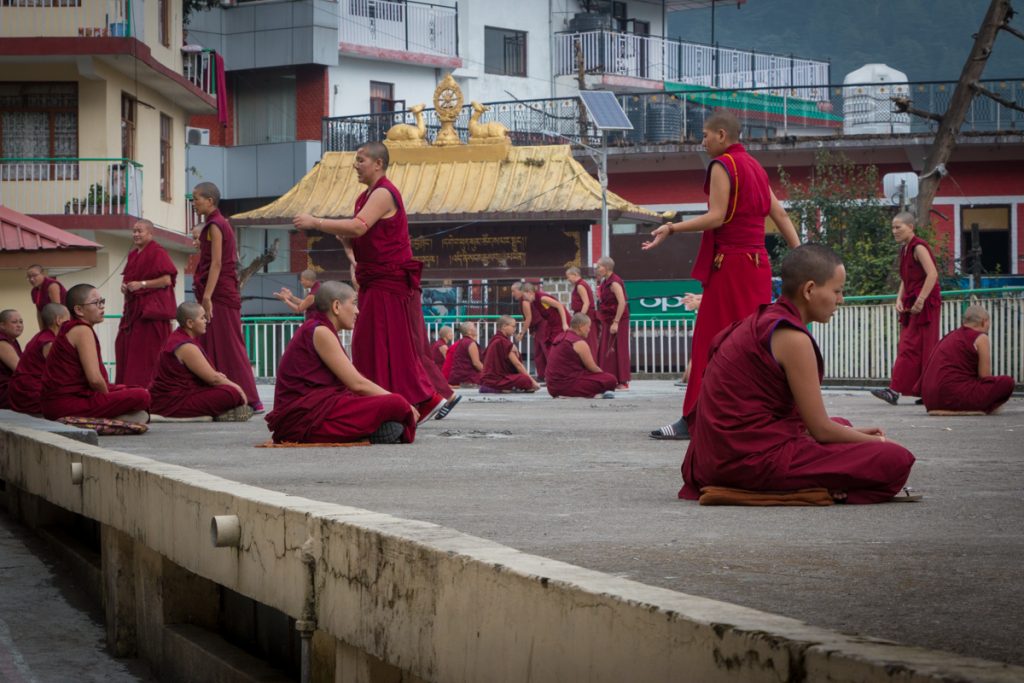 Geden Choeling Nunnery, Dharamsala, Tibetan Nuns Project, Tibetan Buddhism, Buddhist debate