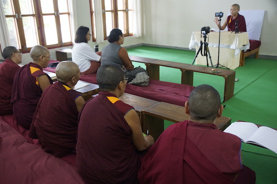 Geshema, online Buddhist teaching, Geshema Delek Wangmo
