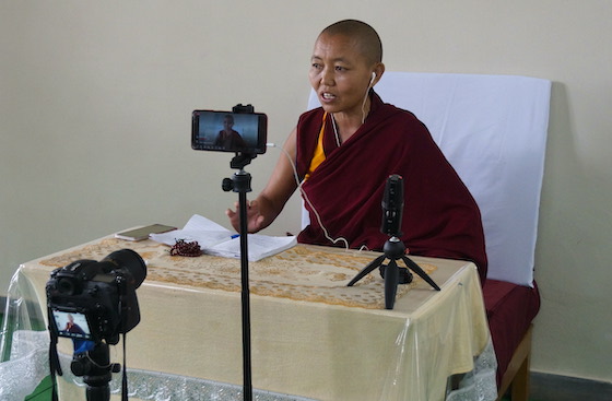 Geshema Delek Wangmo teaching May 2023