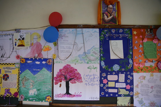 Happy birthday messages from Tibetan nuns to the Dalai Lama