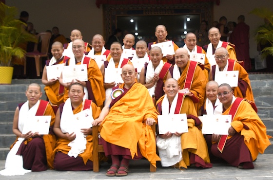 Historic Khenmo Enthronement at Shugsep Nunnery Feb 2026