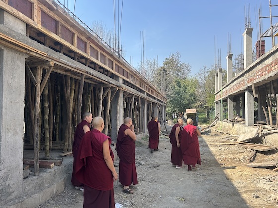 March visit to Housing for Elder Nuns Project