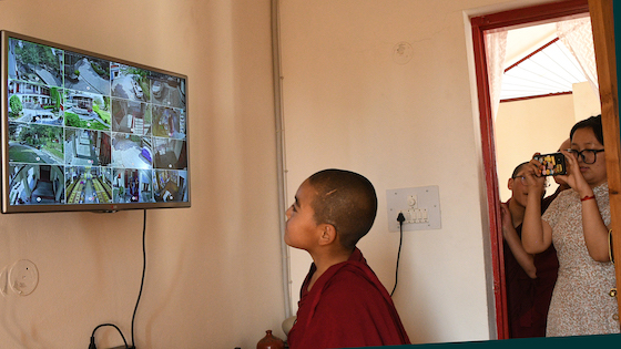 Improved security at Dolma Ling Nunnery