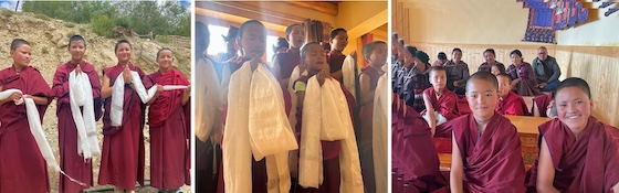 Inauguration ceremony of new school at Dorjee Zong in Zanskar