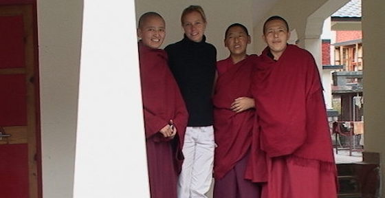 Jalene Szuba at Dolma Ling Nunnery