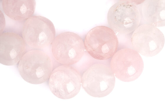 Rose Quartz Mala Rose Quartz Mala for prayer, meditation, and chanting, blessed by Tibetan nuns