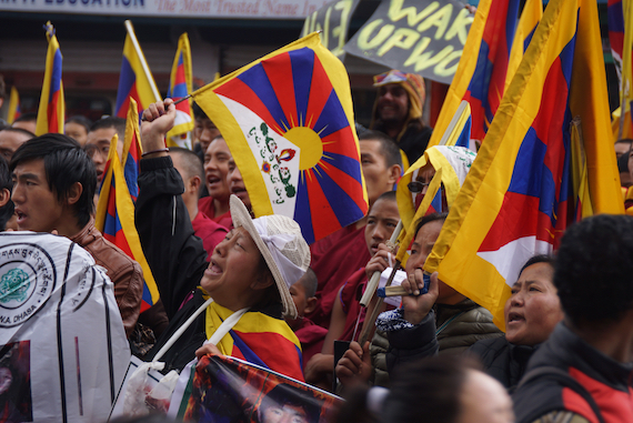March 10th, Dharamsala, March 10th, March 10th demonstration, Tibetan nun, Tibetan Nuns Project, Tibetan Uprising Day