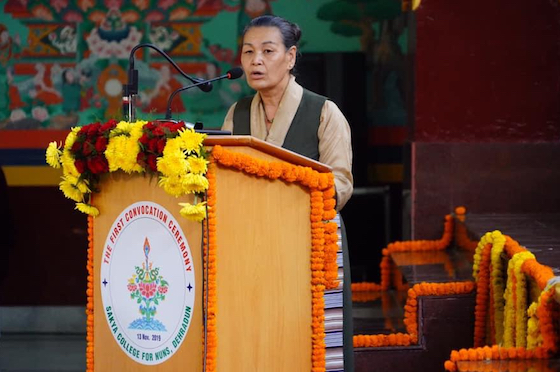 Nangsa Choedon Director of Tibetan Nuns Project in India