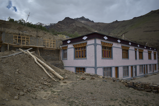 new housing block Dorjee Zong Nunnery