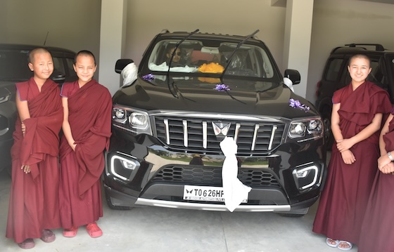New vehicle 2026 for Dolma Ling Nunnery