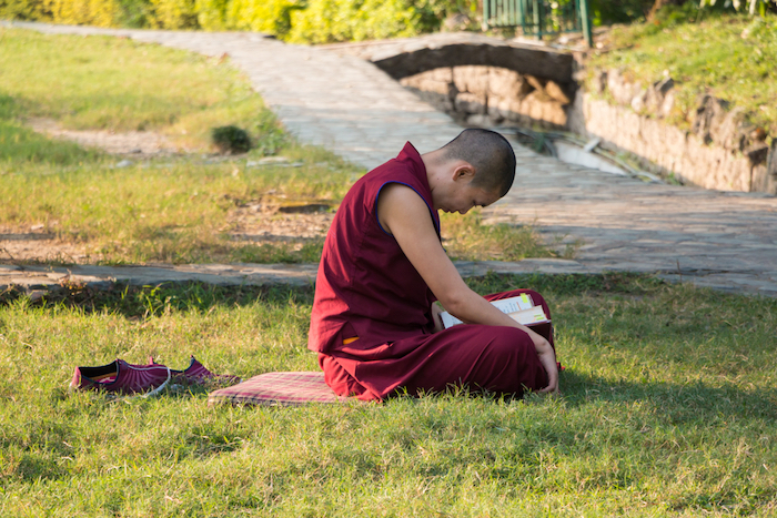drainage, monsoon, Buddhist nun, Tibetan Nuns Project, Dolma Ling Nunnery
