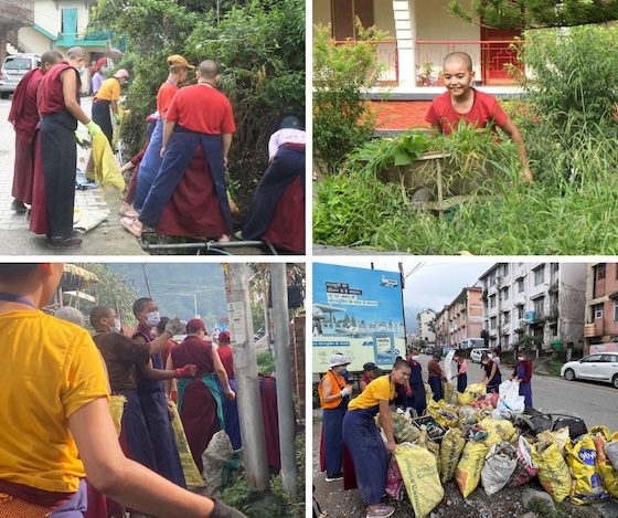 art-of-the-celebrations-of-the-Dalai-Lamas-birthday-included-an-environmental-cleanup