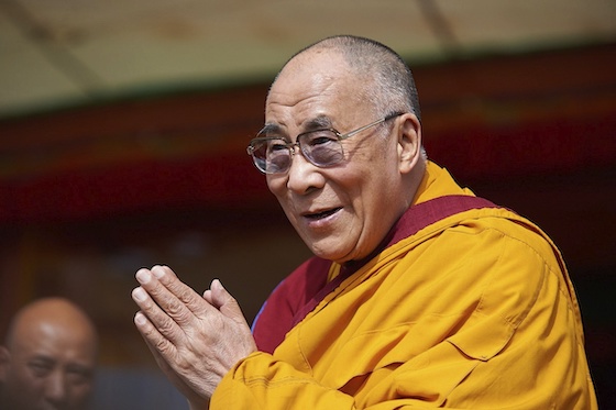Portrait of His Holiness the Dalai Lama by Olivier Adam