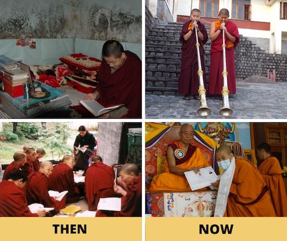 Shugsep Nunnery history, Shugsep nuns, Shugsep nuns