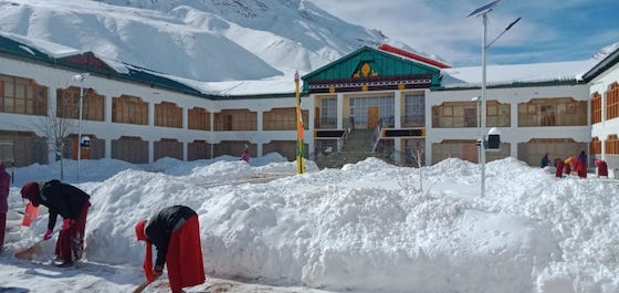 Sherab Choeling Nunnery in Spiti