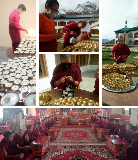 Sherab Choeling Nunnery, Saga Dawa