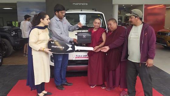 Sherab Choeling vehicle