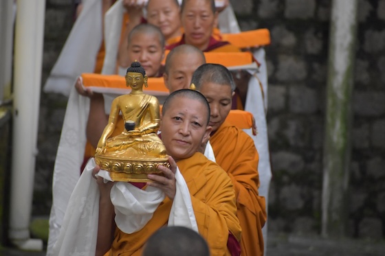 Shugsep Nunnery puja