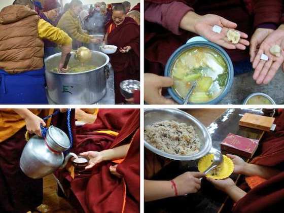 special food for Losar or Tibetan New Year