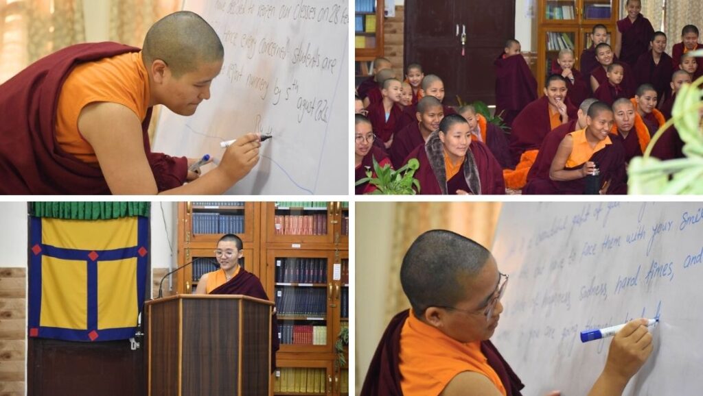 English competition at Shugsep Nunnery