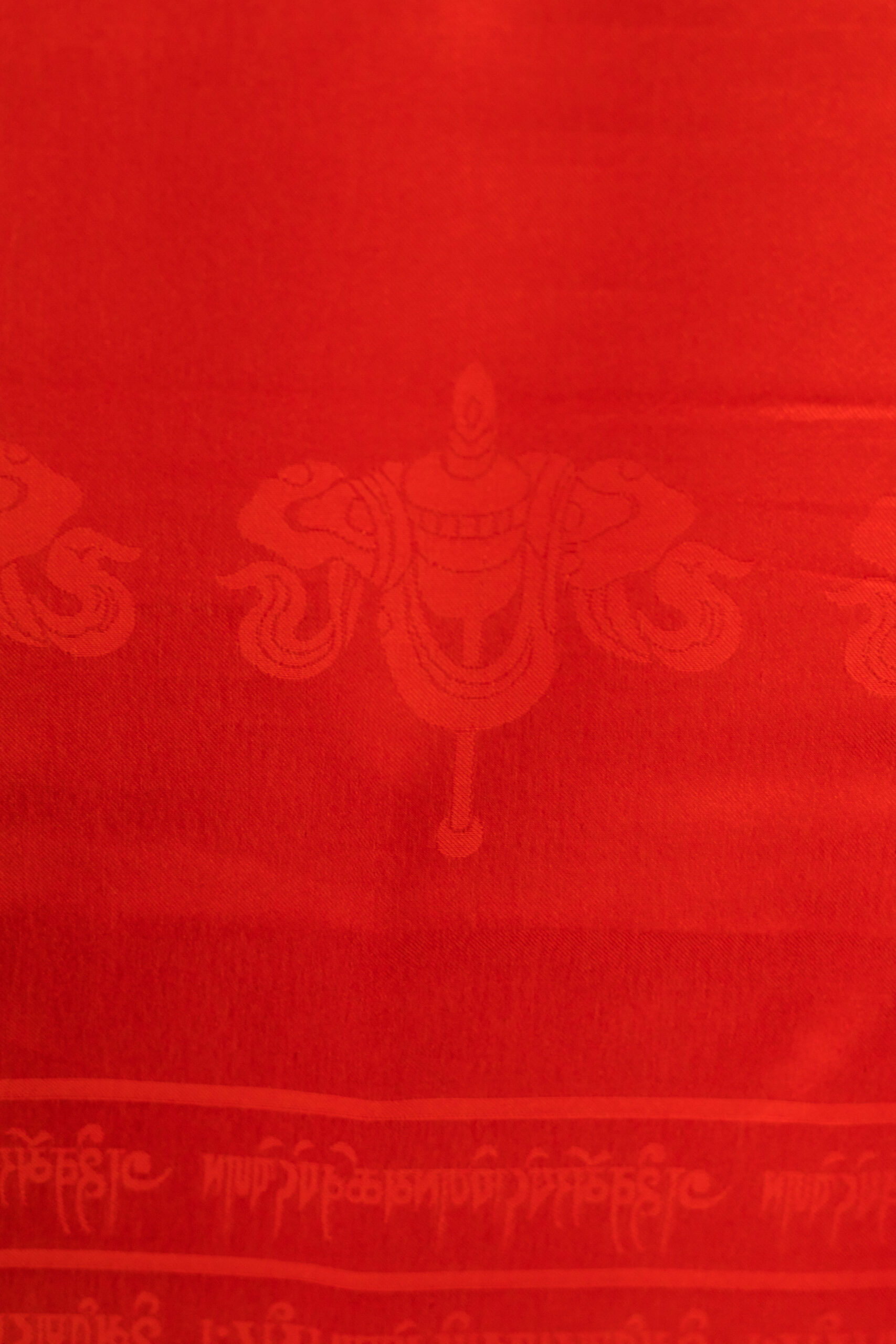 Katak-Red Katak-Red Tibetan ceremonial prayer scarf, symbolizes purity and compassion and is presented at many ceremonial occasions, comes in several vibrant colors.