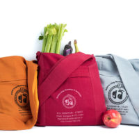 Nun Bags are an eco-friendly, sturdy cotton tote bag, handmade by the Tibetan Buddhist nuns, available in a multitude of bright colors