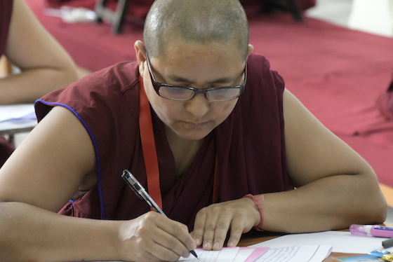 Geshema, nun Tibetan Buddhism, 2023 Geshema exams