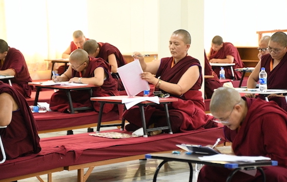 Tibetan Buddhist nuns, Geshema exams in 2023